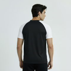 Men's navy blue and white dry fit raglan t-shirt KIVOR Pakistan