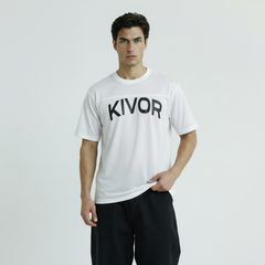 Men's white Mesh dry fit raglan t-shirt KIVOR Pakistan